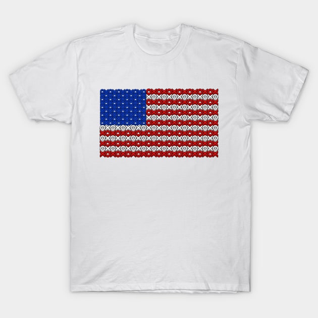 US of XOXO 3D T-Shirt by nrGfx